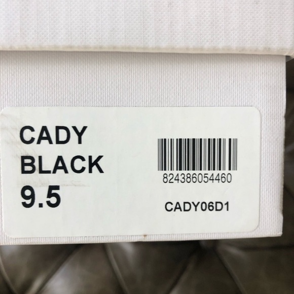 New Steven New York Womens Cady Studded Platform Sandals Black Size 9.5 straps - Picture 3 of 10